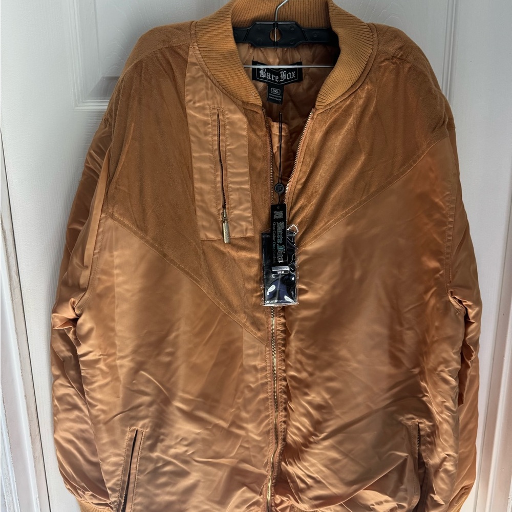 Rare Box Gold Bomber Jacket